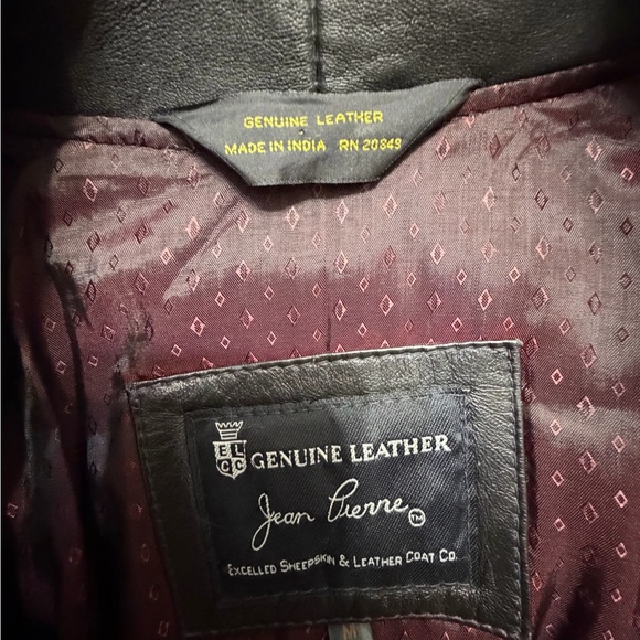 Vintage Jean Pierre Genuine Leather Jacket – Women’s M - Picture 8 of 13